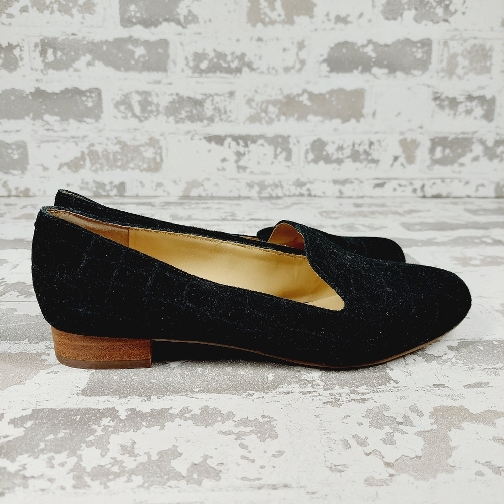 Vince Camuto Melley Black Suede Slip On Business Casual Comfy Loafers O359 - Picture 5 of 11